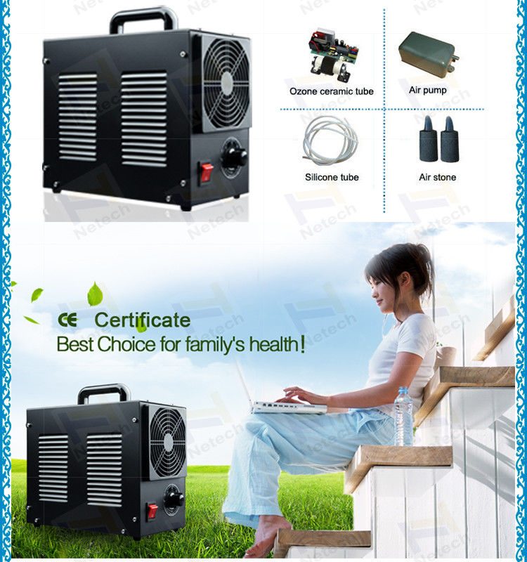 3g / Hr 5g / Hr Household Ozone Generator Air Cooling For Removing Odor