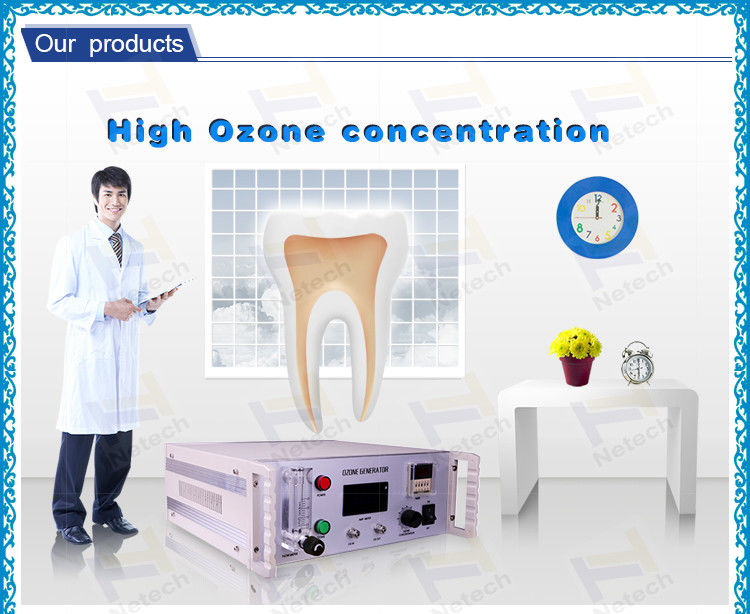 7g/h  Ozone Generator / Ozone Therapy Machine Ozone Dental 220V For Teeth