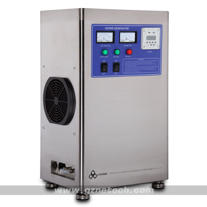 2 - 20G HR Air Cooling Ceramic Ozonated Water Machine 316 Stainless Steel