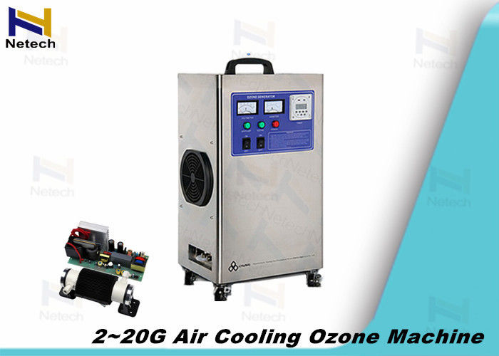 High Efficiency Air Cooling Industrial Ozone Generator For Food Processing